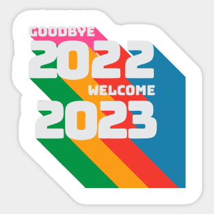 Happy New Years 2023 Sticker